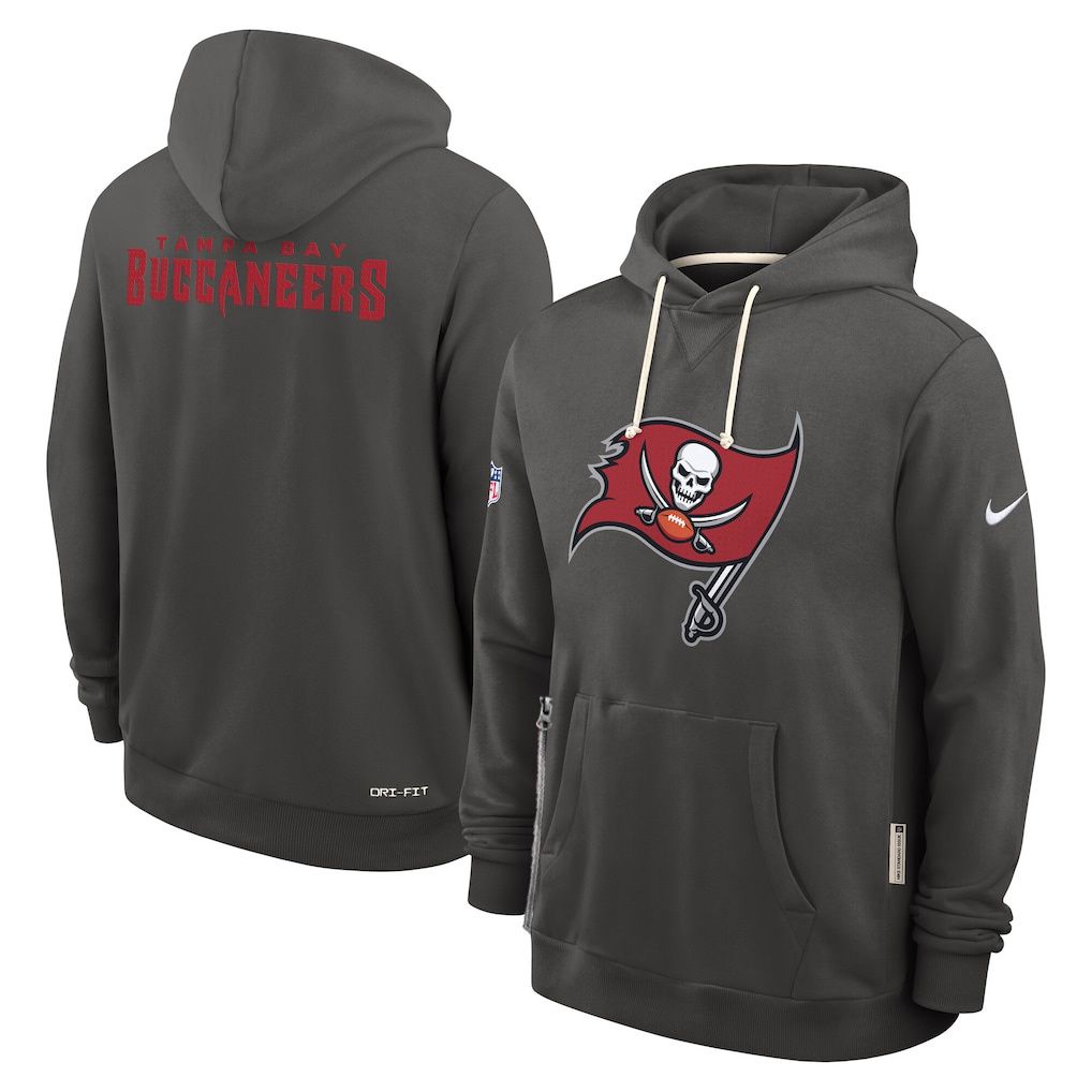 Men 2026 NFL Tampa Bay Buccaneers hoodie black 01->tampa bay buccaneers->NFL Jersey